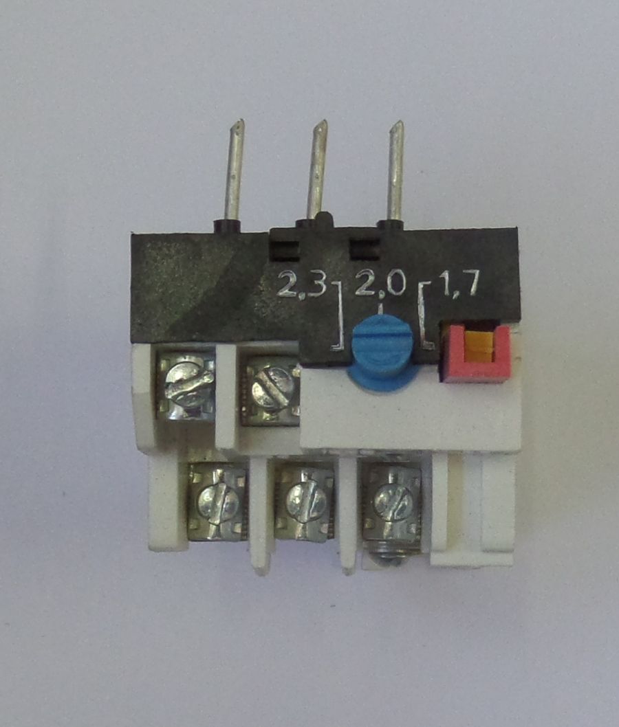 Реле электротепловое токовое РТТ5-10-1 УХЛ4, 2,00А IP00, арт. 120000060266