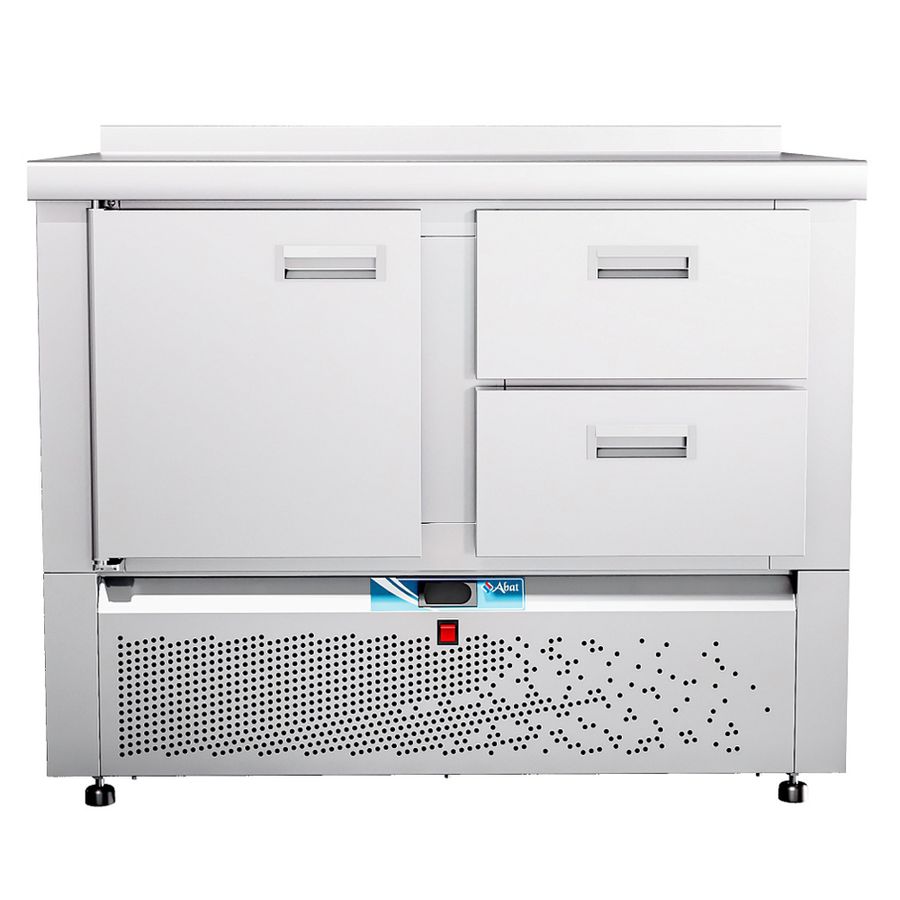 Стол холод. низкотемпер. с нижним расп. агрегата СХН-70Н-01 столешница 202 с борт. Abat