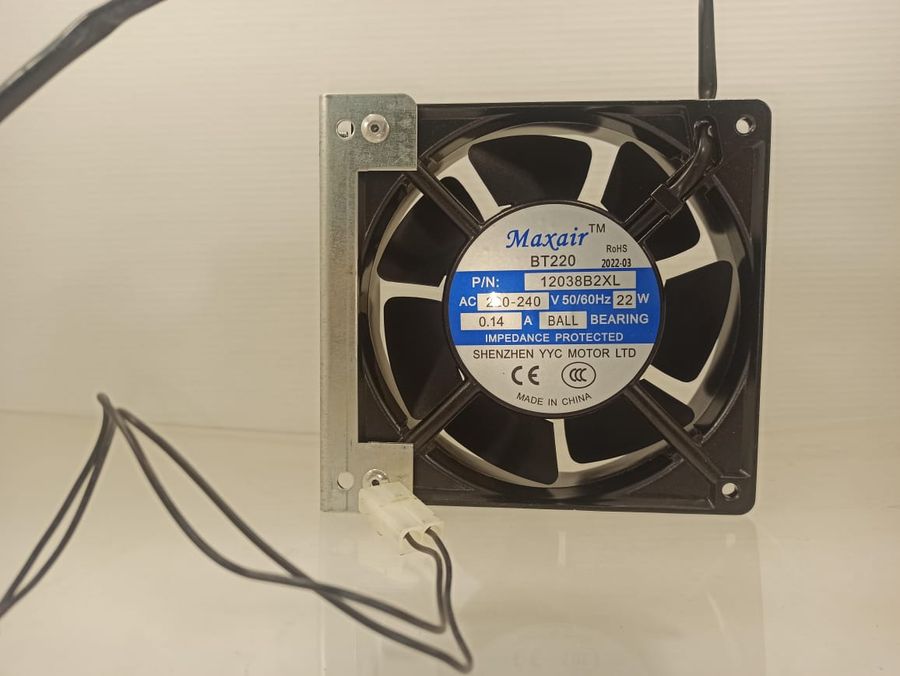 Вентилятор конденсатора BT220, 220V, мод.12038B2HL, 20 Вт, без ГТД