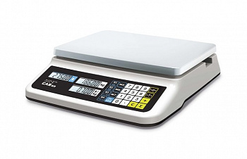 ВЕСЫ ЭЛ.ТОРГОВЫЕ CAS PR-30 B (LCD, II) С USB РАЗЪЕМОМ